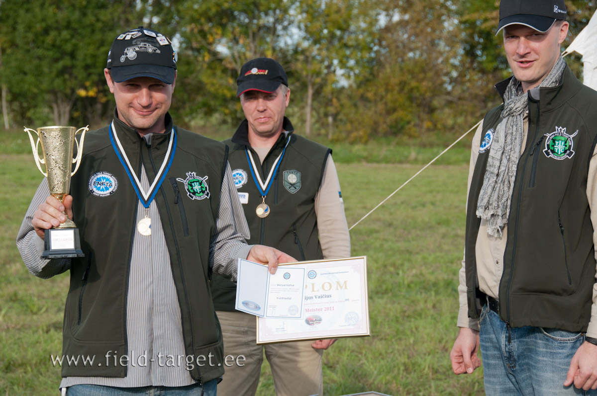 ENFTA Field Target Champion 2011 - Marijus Vaicius